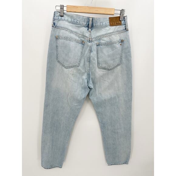 Madewell Light Wash Perfect Summer Jean Denim 100% Cotton Womens Size 29 - Picture 2 of 9